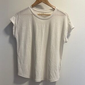 White Crewneck Women’s Tee